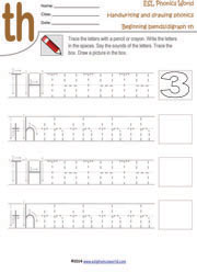 th-beginning-blend-handwriting-drawing-worksheet